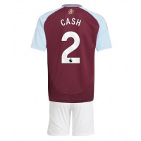 Aston Villa Matty Cash #2 Hjemmedraktsett Barn 2024-25 Kortermet (+ Korte bukser)